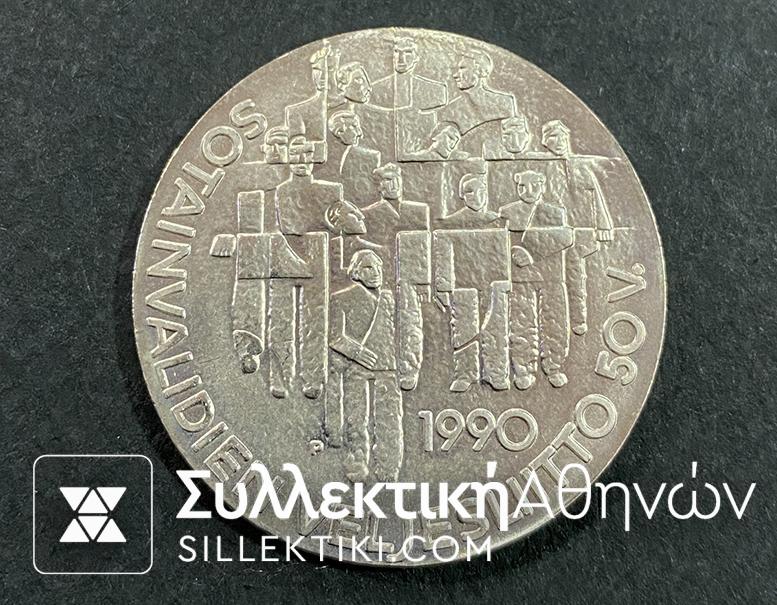 FINLAND 100 MK 1990